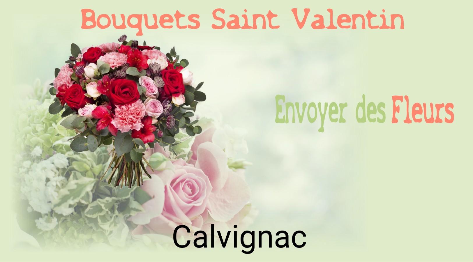 Roses de Saint-Valentin livrées à Calvignac